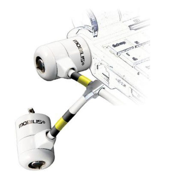 Cable de Seguridad Mobilis 001223 1,8 m 1 Cable de Seguridad Mobilis 001223 1,8 m 1