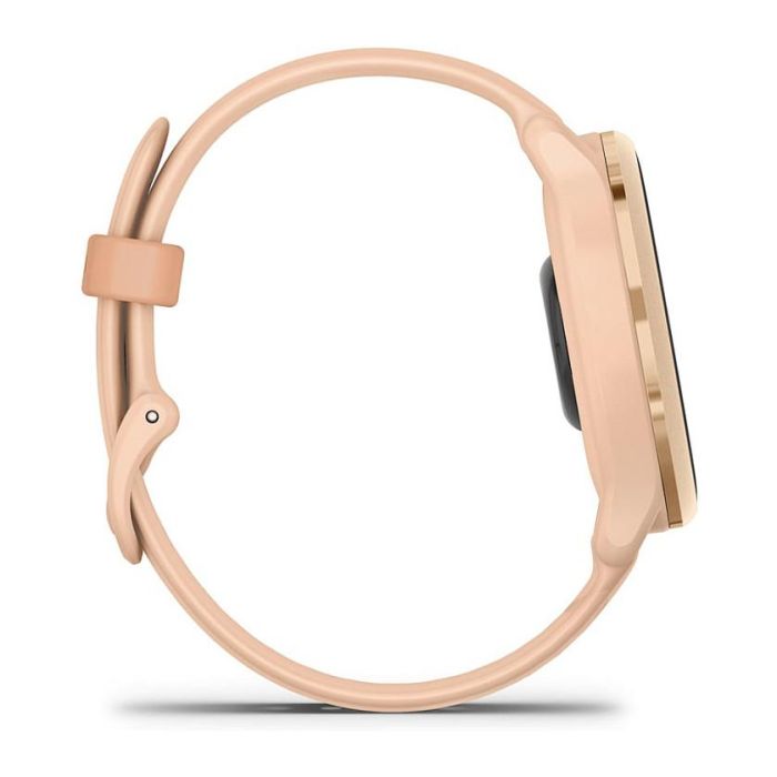 Garmin Vivoactive 6 Reloj Inteligente GPS, Pantalla AMOLED 1.2 pulgadas (42 mm), 390 x 390 Pixeles, Banda de Silicona Rosa, 8 GB, WiFi, 23 g