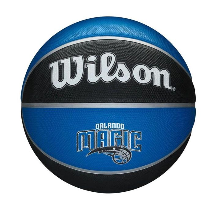 Balón de Baloncesto Wilson Nba Team Tribute Orl Magic Negro 7 Caucho 0 Balón de Baloncesto Wilson Nba Team Tribute Orl Magic Negro 7 Caucho 0