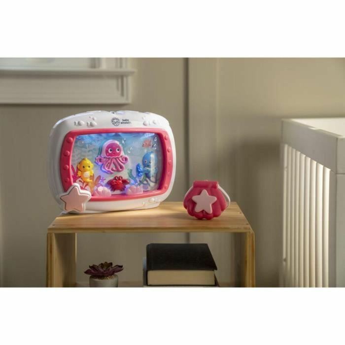 Baby Einstein BAB0074451174283 Luz de Noche para Bebé Sueños Marinos Rosas, 25 min de luz, sonido, música y océano, con control remoto 5 Baby Einstein BAB0074451174283 Luz de Noche para Bebé Sueños Marinos Rosas, 25 min de luz, sonido, música y océano, con control remoto 5