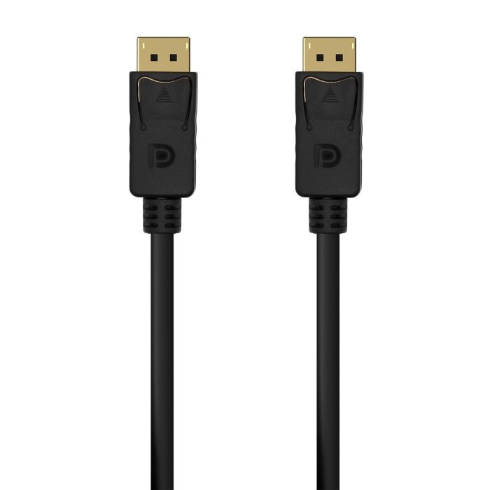 Aisens Cable Displayport V1.2 4K@60Hz Macho a Macho Negro 1,5M