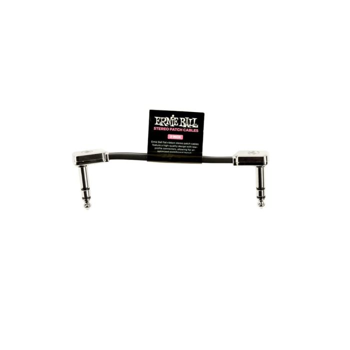 Cable Eb Patch Flat Ribbon Trs 3" Negro 2 Cable Eb Patch Flat Ribbon Trs 3" Negro 2