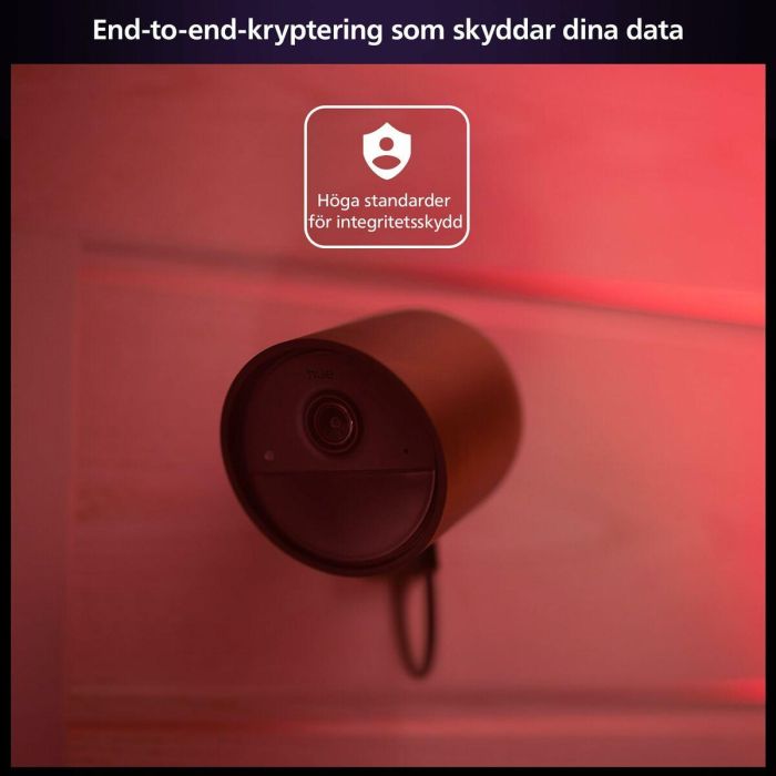 Philips Hue Cámara Secure con cable AAAAQ79290 - HD 1080P Interior y Exterior - Control por Aplicación - Color Negro 11