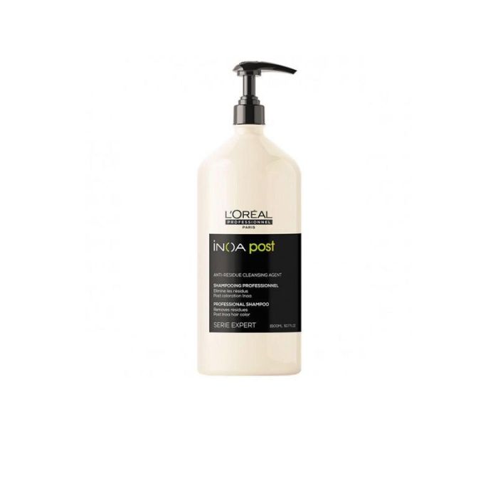 L'Oreal Champú INOA Post Anti Residue 1500ml - Para después de la coloración, sella el color y elimina residuos