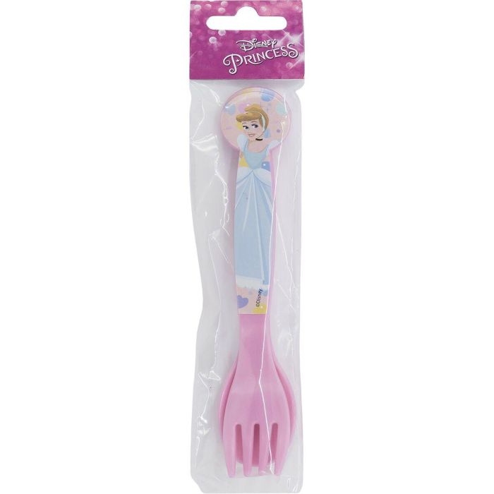 Disney CZ11398 Juego de Cubiertos 2 Piezas Princesas para Niños +4 años, Puntas Redondeadas, Libre de BPA 1 Disney CZ11398 Juego de Cubiertos 2 Piezas Princesas para Niños +4 años, Puntas Redondeadas, Libre de BPA 1