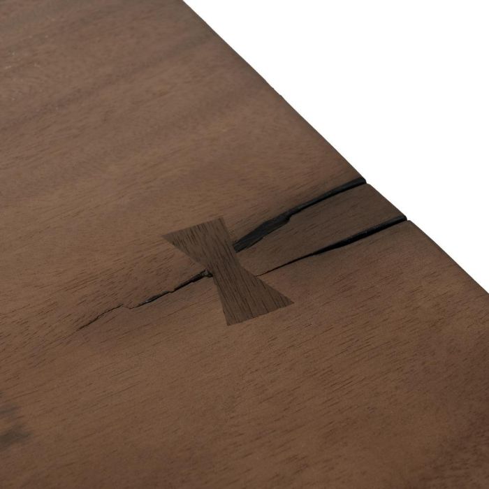 Mesa Comedor Madera-Metal Salón 300 X 90 X 77 cm