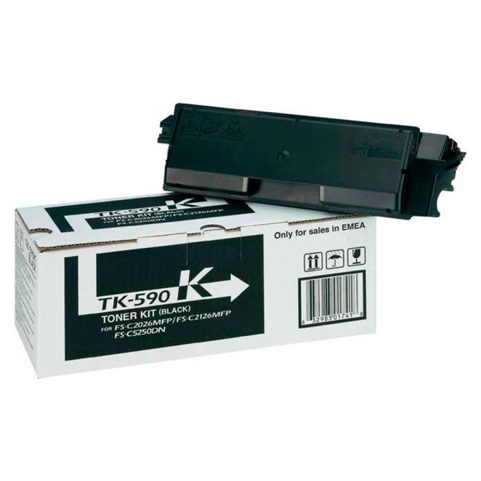 Toner Kyocera Tk-5195C -Mita Negro Tk590K 3