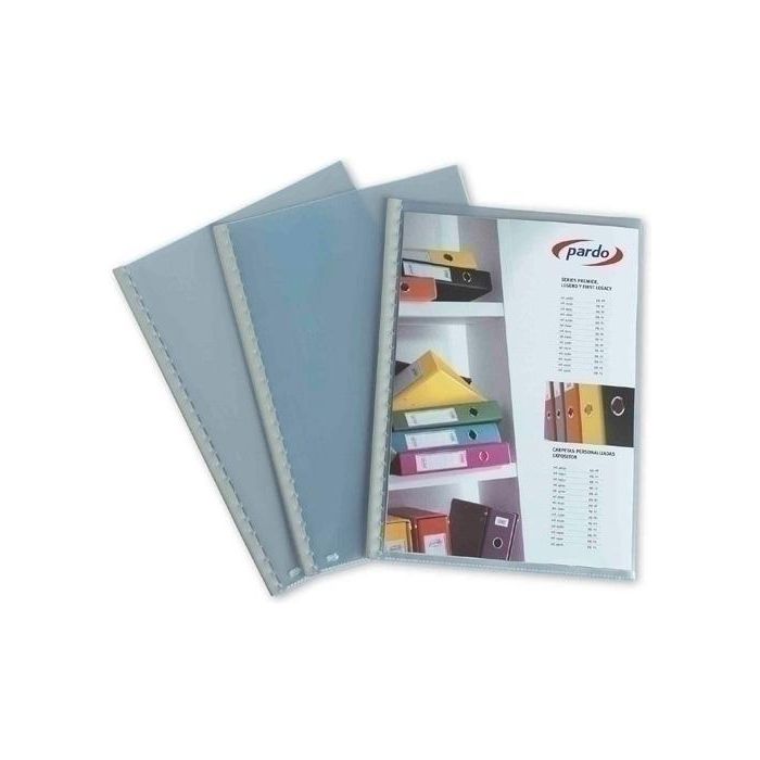 Cuadernillo De 10 Fundas Pardo 100Μ 315X230Mm