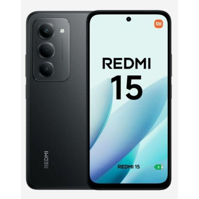 XIAOMI SMARTPHONE REDMI 15 4G MZB0KPKEU 6GB/128GB 6,90" 144Hz NFC DualSIM Midnight Black 15
