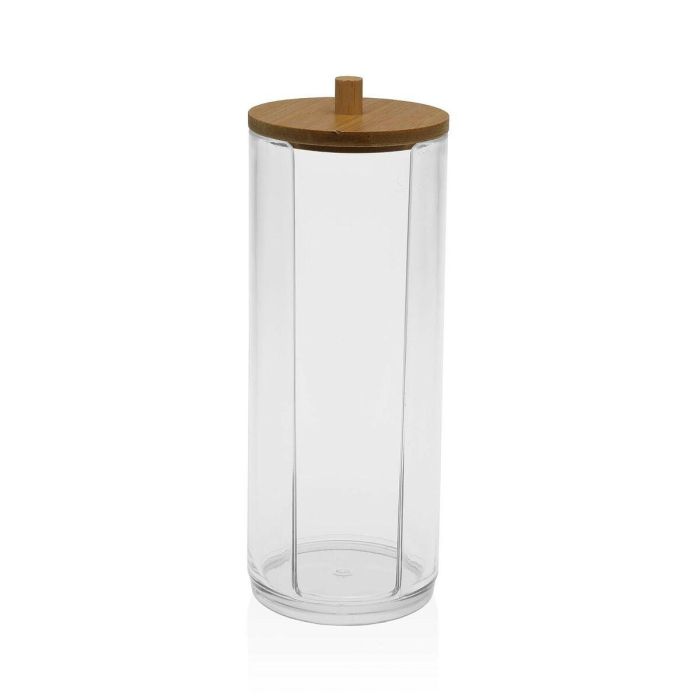 Dispensador Versa Discos de Algodón Bambú Poliestireno (Baño y ducha)