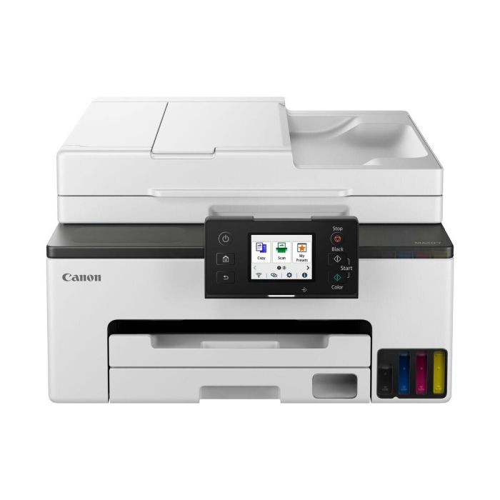 Canon MAXIFY GX2050 Impresora Multifunción Inyección de Tinta 4 en 1: Imprime, Copia, Escanea y Envía Fax para Oficina Doméstica con Sistema Megatank 9