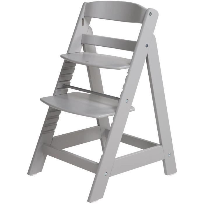 Trona ajustable Sit Up III de madera - ROBA - Regulable en altura - Taupe 4 Trona ajustable Sit Up III de madera - ROBA - Regulable en altura - Taupe 4