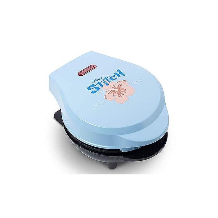 Select Brands Mini Gofrera Compacta Disney Stitch para Desayunos y Meriendas. Crea Gofres Divertidos con tu Personaje Favorito, Enchufe Europeo. 2