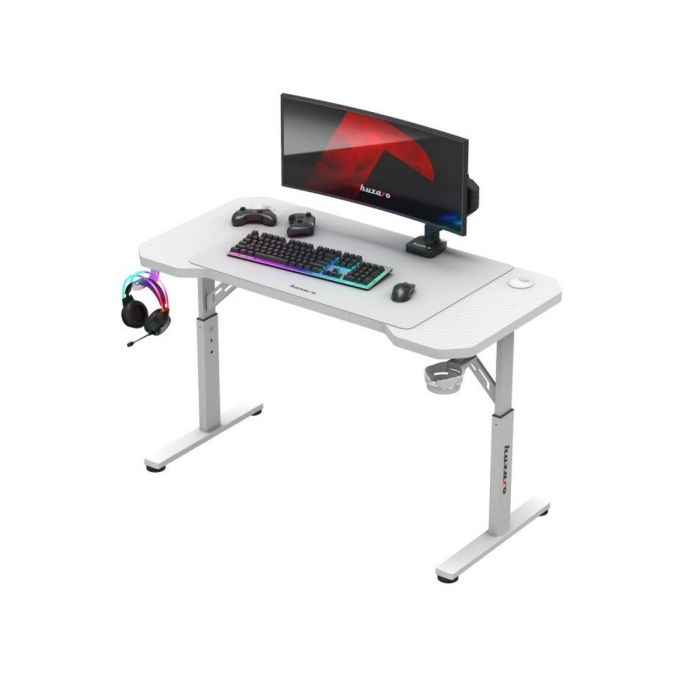 Mesa de Escritorio Gaming Huzaro HZ-Hero 2.6 White Blanco 7 Mesa de Escritorio Gaming Huzaro HZ-Hero 2.6 White Blanco 7