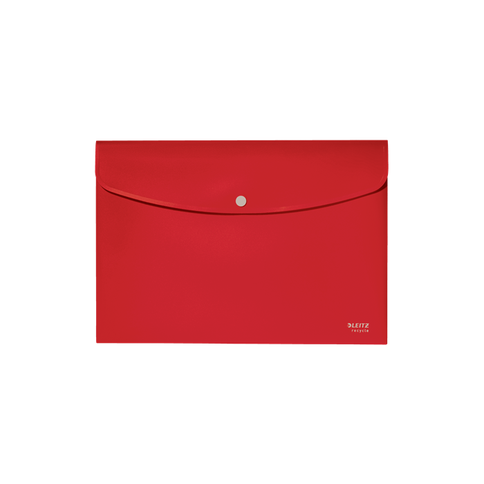 Leitz 46780025 Sobres Polipropileno Opaco A4 con Broche Boton Recycle Rojo 0 Leitz 46780025 Sobres Polipropileno Opaco A4 con Broche Boton Recycle Rojo 0