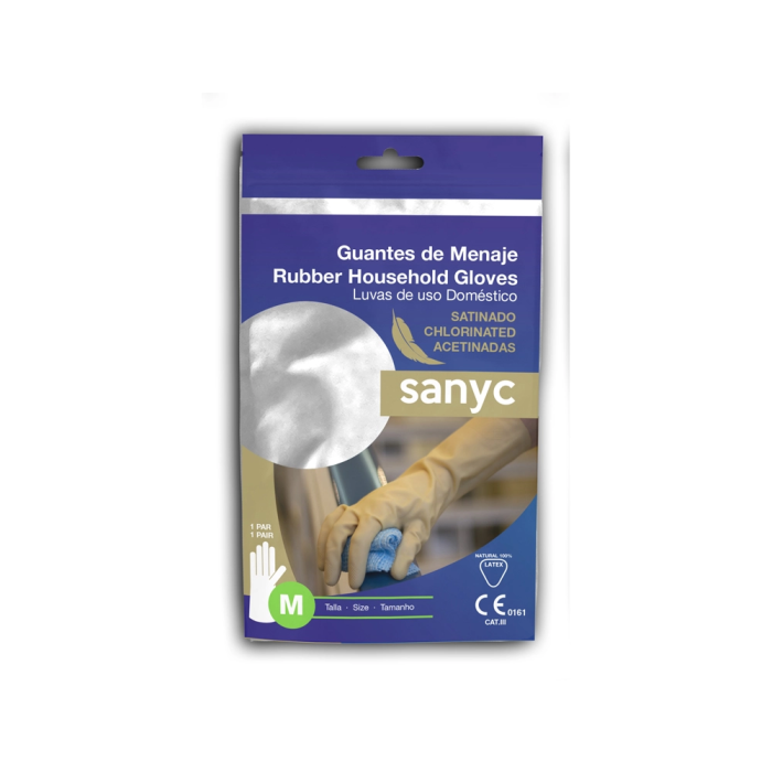 Blanca Guantes de Latex Satinados con Relieve Antideslizante sin Polvo Talla Mediana Pack 2 Unidades para Hostelería y Manipulación de Alimentos 305x4x110 mm 1 Blanca Guantes de Latex Satinados con Relieve Antideslizante sin Polvo Talla Mediana Pack 2 Unidades para Hostelería y Manipulación de Alimentos 305x4x110 mm 1