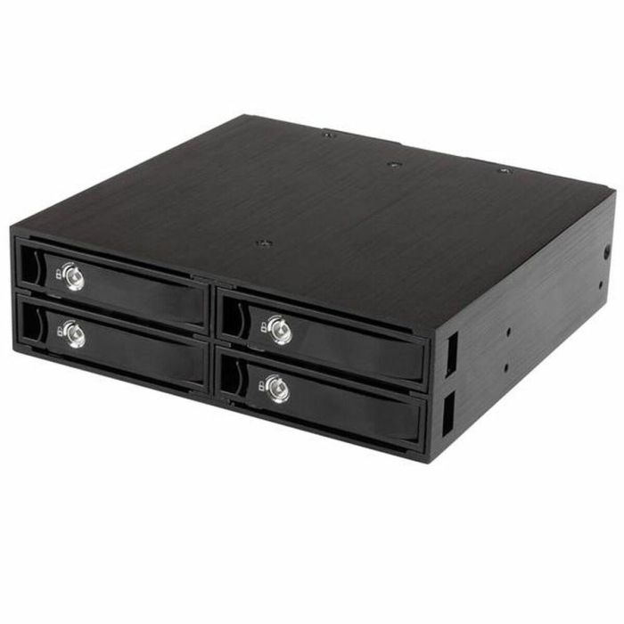 Rack Startech SATSASBP425 Negro Portátil 2,5" Rack Startech SATSASBP425 Negro Portátil 2,5"