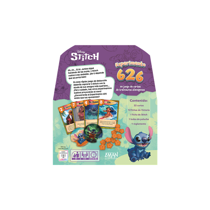 Disney Stitch Experimento 626 2 Disney Stitch Experimento 626 2