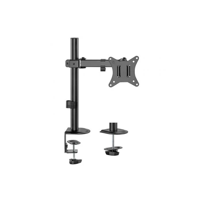 AISENS - SOPORTE DE MESA ECO GIRATORIO E INCLINABLE PARA 9KG (3 PIVOTES, 1 BRAZO) DE 17-32, NEGRO 1