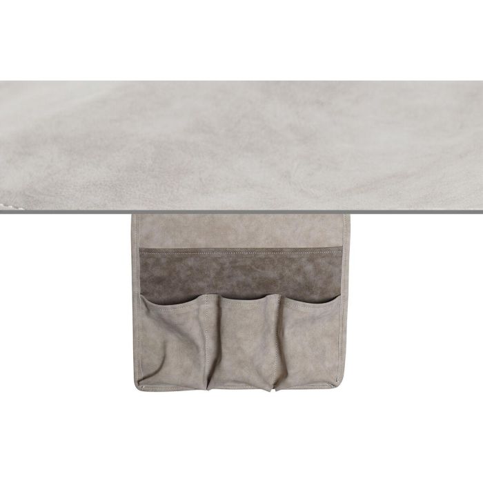 Portamandos Tradicional DKD Home Decor Gris Claro Gris Oscuro 0.5 x 90 x 30 cm 3