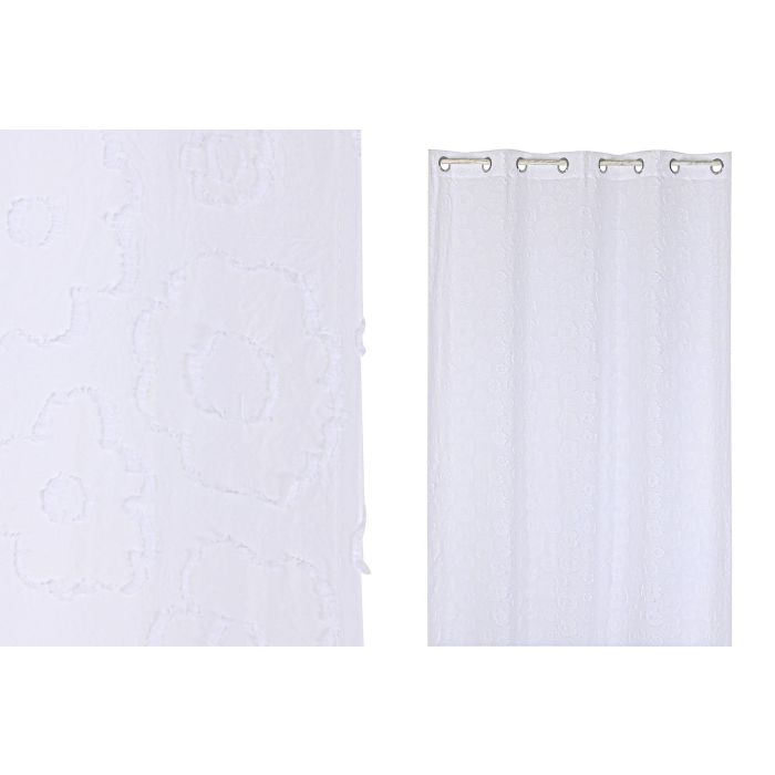 Cortina Home ESPRIT Blanco 140 x 260 x 260 cm Bordado