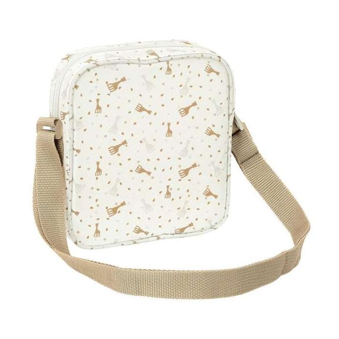 Bolso Bandolera Sophie la Girafe Beige 16 x 18 x 4 cm 1