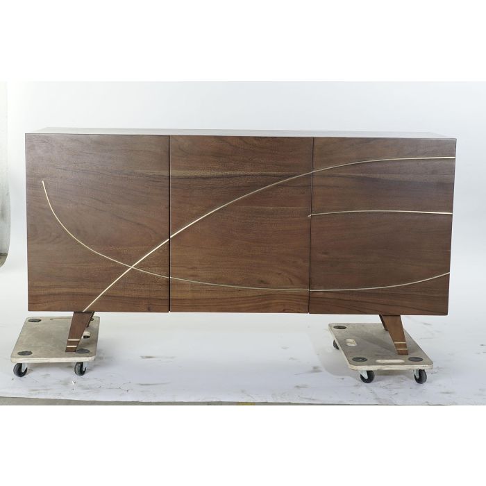 Buffet Moderno DKD Home Decor Marron Oscuro 41 x 76 x 145 cm 7