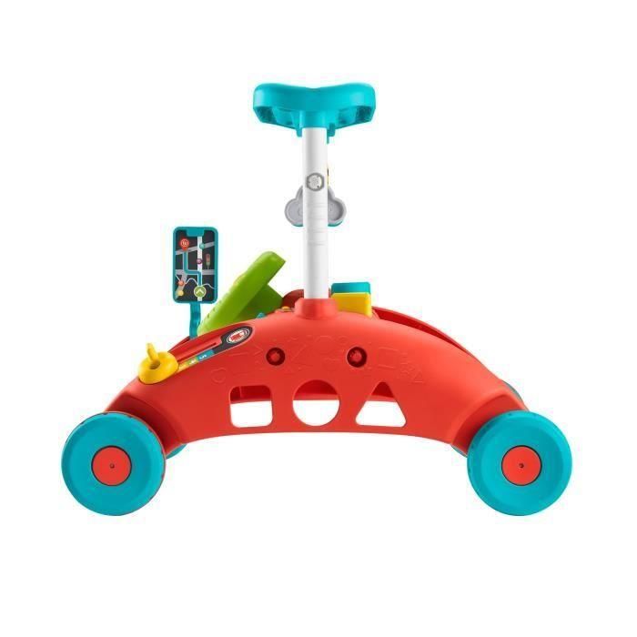 Fisher-Price Andador de Actividad Evolutiva 3 en 1: Sentado, De Pie y Caminando | Aprendizaje Temprano, 360 Juegos, Luces y 100 Canciones +6m 1
