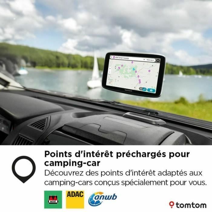 GPS - TOMTOM - GO Camper Tour - Segunda generación - Para autocaravanas y caravanas - Pantalla de 6 pulgadas 1 GPS - TOMTOM - GO Camper Tour - Segunda generación - Para autocaravanas y caravanas - Pantalla de 6 pulgadas 1