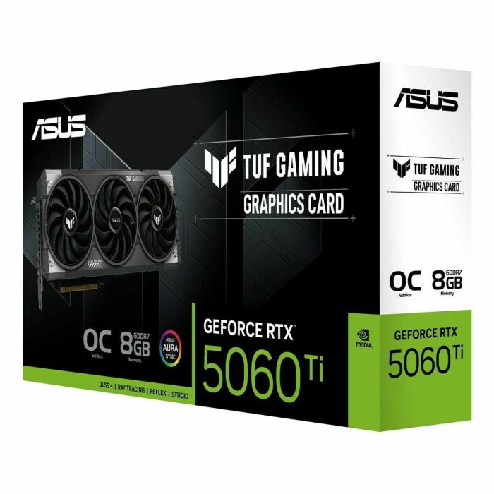 Tarjeta Gráfica Asus 90YV0MR0-M0NA00 geforce rtx 5060 ti 8 GB GDDR6 GDDR7 30