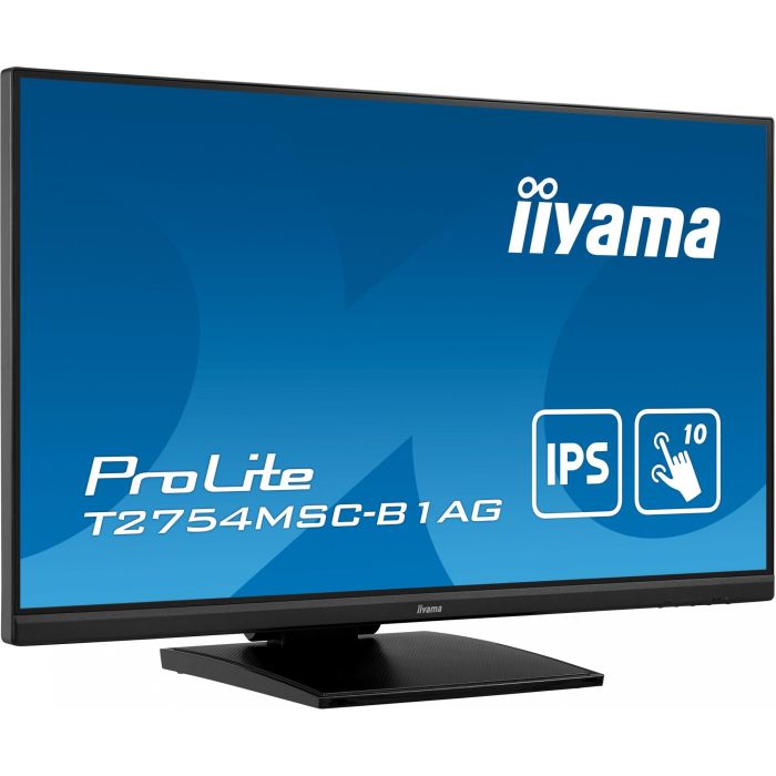 Iiyama Monitor Táctil 27" Full HD IPS T2754MSC-B1AG, Pantalla Táctil Capacitiva, 1920x1080, Altavoces, HDMI, VGA, USB 3.0, Ajuste de Altura 5