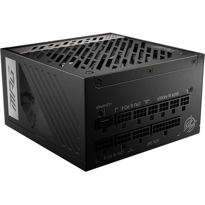 MSI MPG A1000G PCIE5 Fuente Alimentación PC 1000W 80 Plus Gold ATX 3.0 para PC/Servidor Totalmente Modular