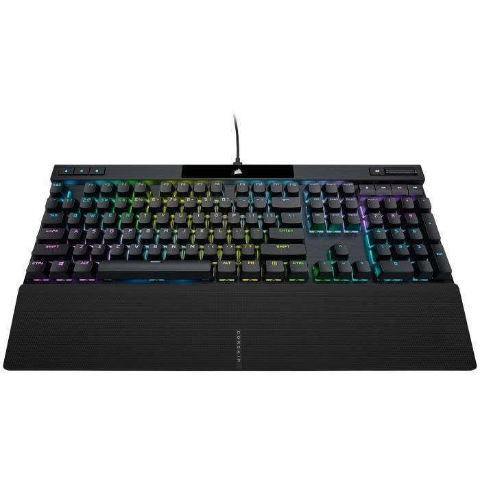 Teclado del jugador - Azerty - Corsair - K70 RGB Pro - Mecánica - PBT Double Shot Pro - Cherry Mx Red - Black - (CH -9109410 -FR) 1