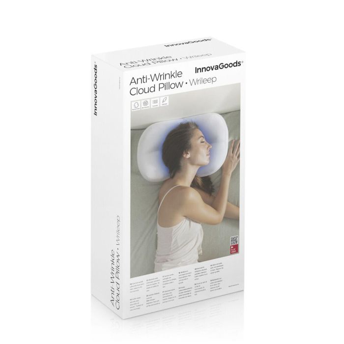 Almohada Nube 3D Antiarrugas Wrileep InnovaGoods 1 Almohada Nube 3D Antiarrugas Wrileep InnovaGoods 1