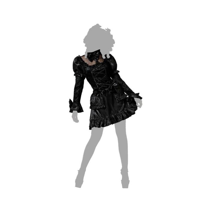 Disfraz Muñeca Lolita Negro Mujer Adulto XXL 4 Disfraz Muñeca Lolita Negro Mujer Adulto XXL 4