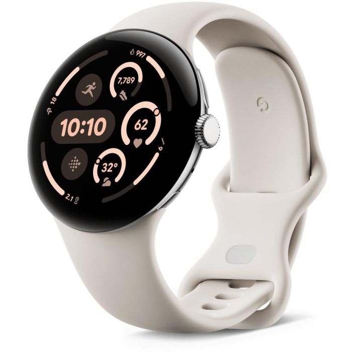 Google Pixel Watch 3 Smartwatch (45mm) WiFi/GPS, 32GB, AMOLED, 5 ATM, Porcelain 1