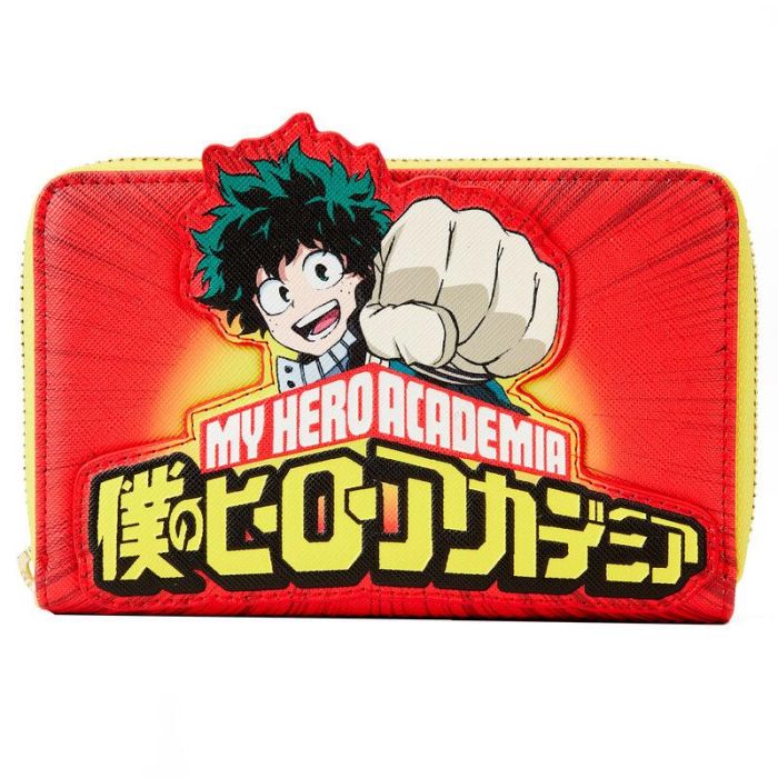 Loungefly Cartera My Hero Academia Izuku Punch Piel Vegana 15x10cm