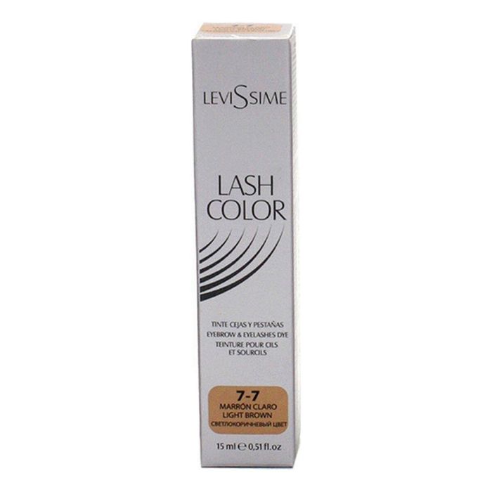 Levissime Lash Color Tinte para Cejas y Pestañas 7-7 Marrón Claro 15ml - Color duradero semanas