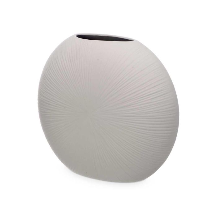 Jarron Ceramica Circular 40Cm Gris Giftdecor (2 Unidades) 1 Jarron Ceramica Circular 40Cm Gris Giftdecor (2 Unidades) 1