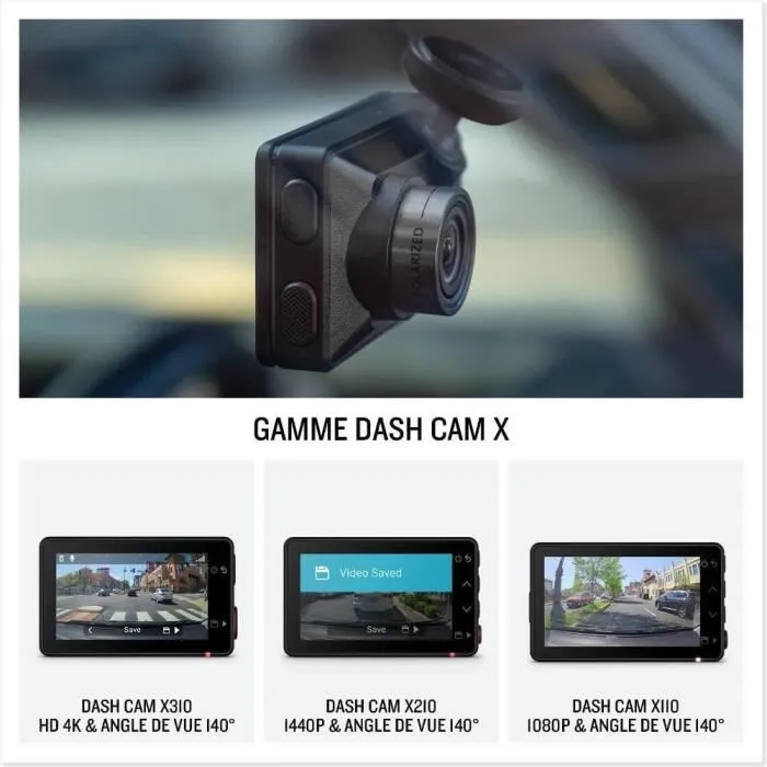 Garmin X210 Dash Cam 4K 140°, Control por Voz Compacta 5