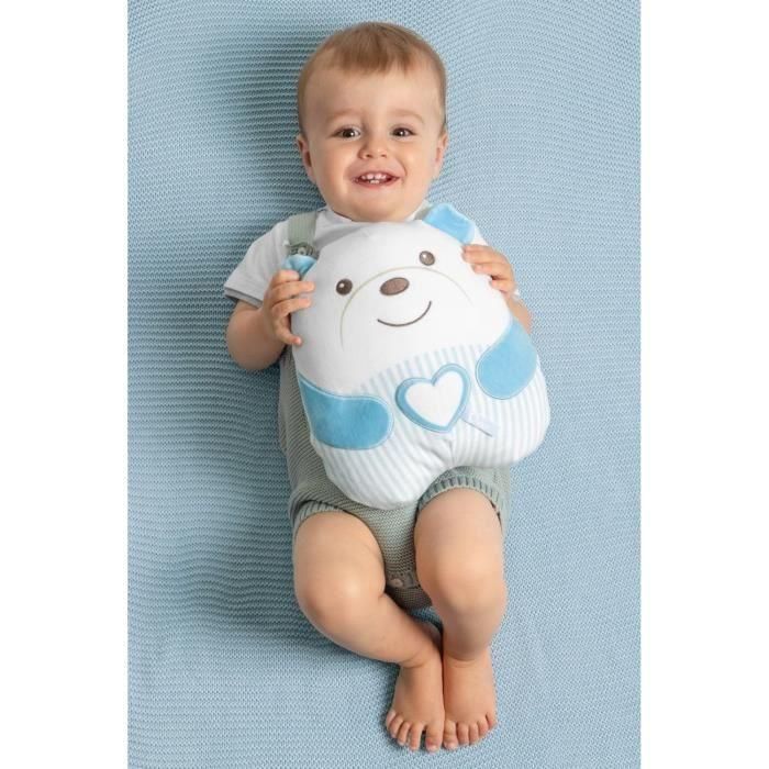 Osito de peluche suave - CHICCO - Azul - Desde el nacimiento 1 Osito de peluche suave - CHICCO - Azul - Desde el nacimiento 1