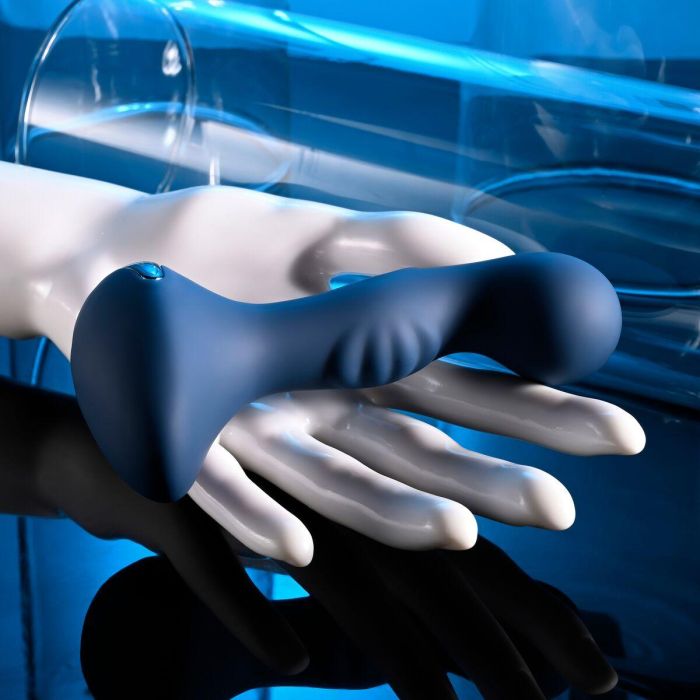 Vibrador Anal Negro Evolved Zero Tolerance Azul 12