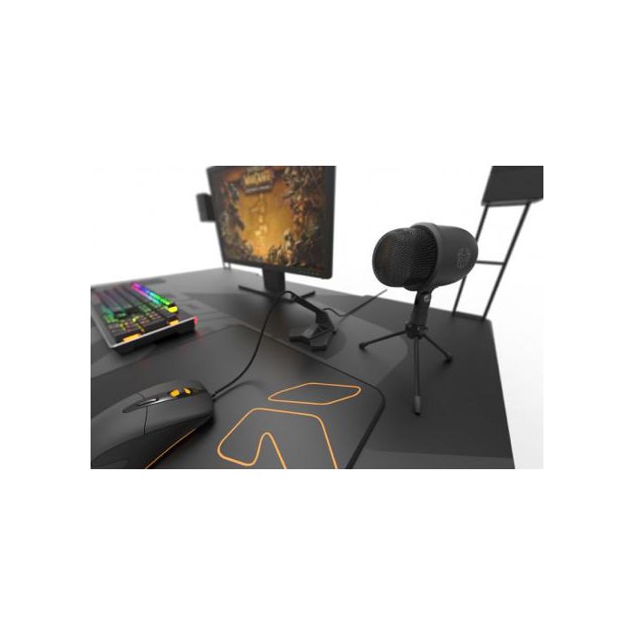 Krom Kimu Pro Negro Micrófono para PC con Sonido de Estudio, Fácil de Transportar, NXKROMKIMUPRO 15