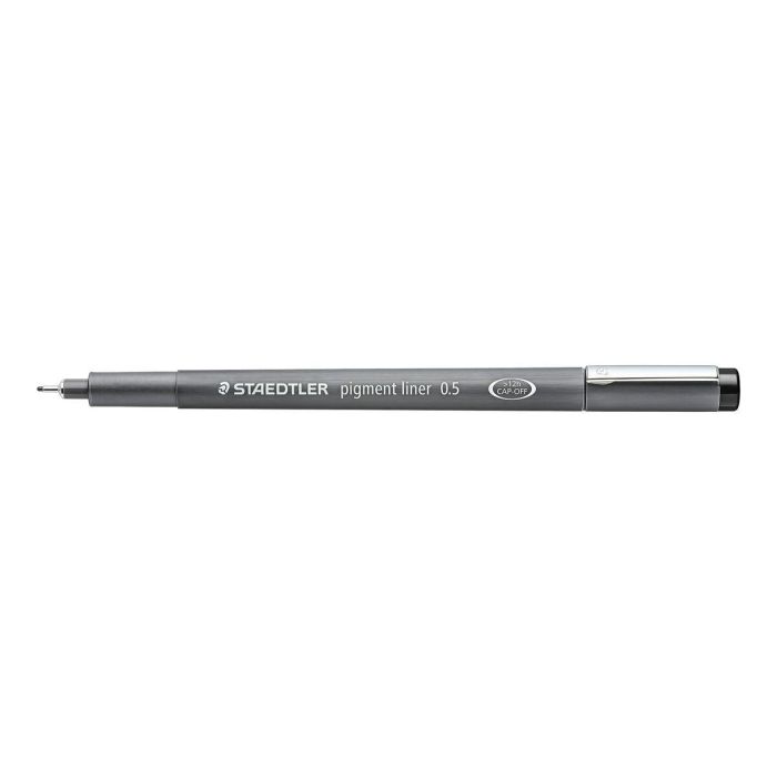 Rotuladores Staedtler Pigment Line Negro (10 Unidades) 1