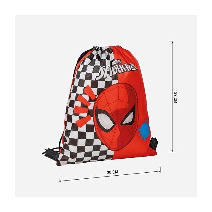 Saquito escolar spiderman 30.0 x 39.0 cm 3