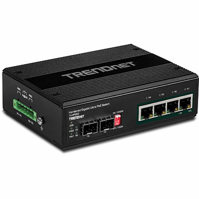 Switch Trendnet TI-UPG62 RJ-45 SFP Negro