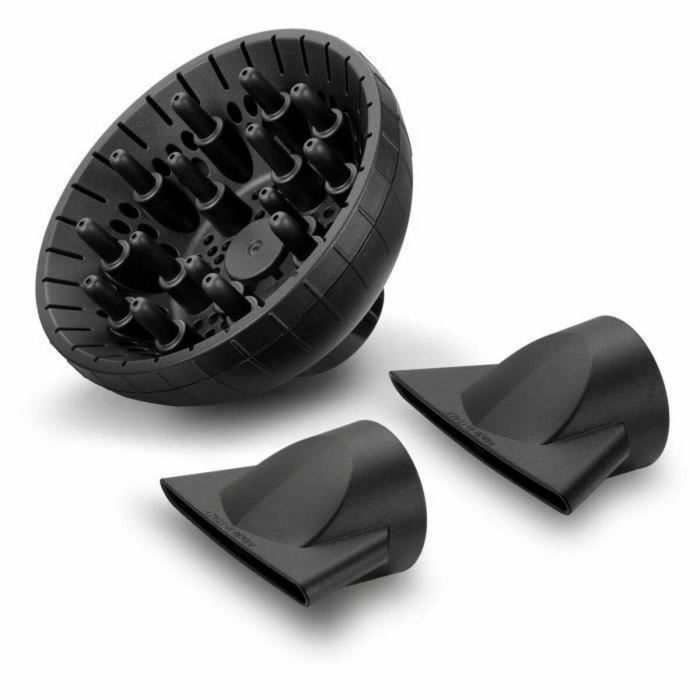 BaByliss 6719 Secador de Pelo Profesional 2200W Motor AC 115 km/h Iónico Difusor, 2 Boquillas, Aire Frío, 2 Temp/Vel 23