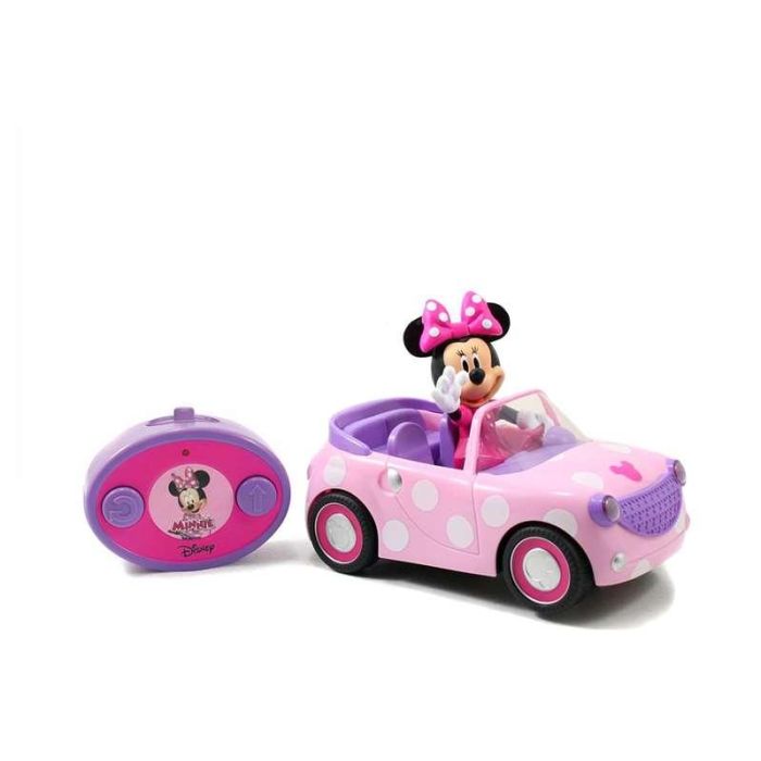 Coche radio control minnie roadster 27 mhz ¡gira sobre si mismo! (figura no extraible)19 cm 12 Coche radio control minnie roadster 27 mhz ¡gira sobre si mismo! (figura no extraible)19 cm 12