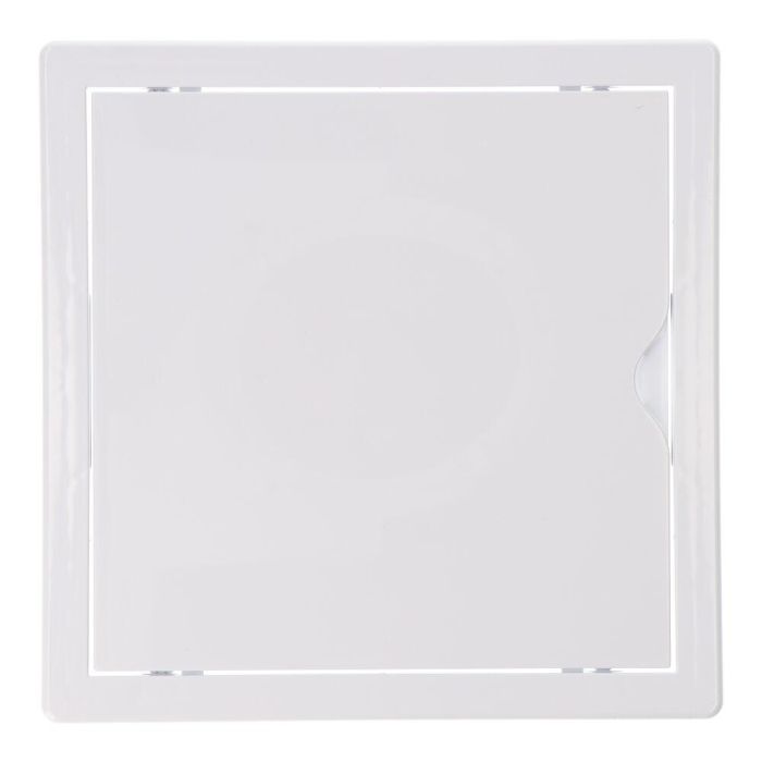 Tapa de registro cuadrada empotrable abs 20x20cm blanca