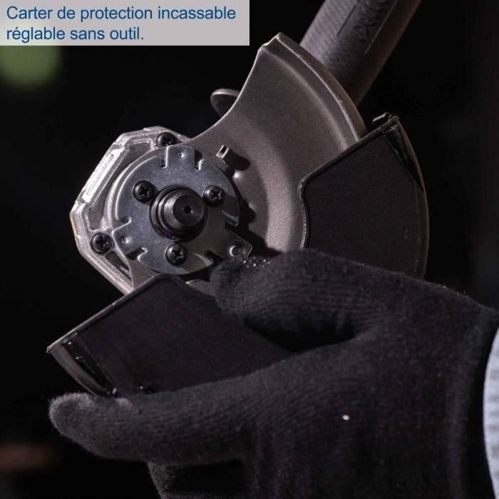 Scheppach BC-AG125-X Amoladora Angular sin Escobillas 20V IXES 125 mm - Sin Batería ni Cargador 4 Scheppach BC-AG125-X Amoladora Angular sin Escobillas 20V IXES 125 mm - Sin Batería ni Cargador 4